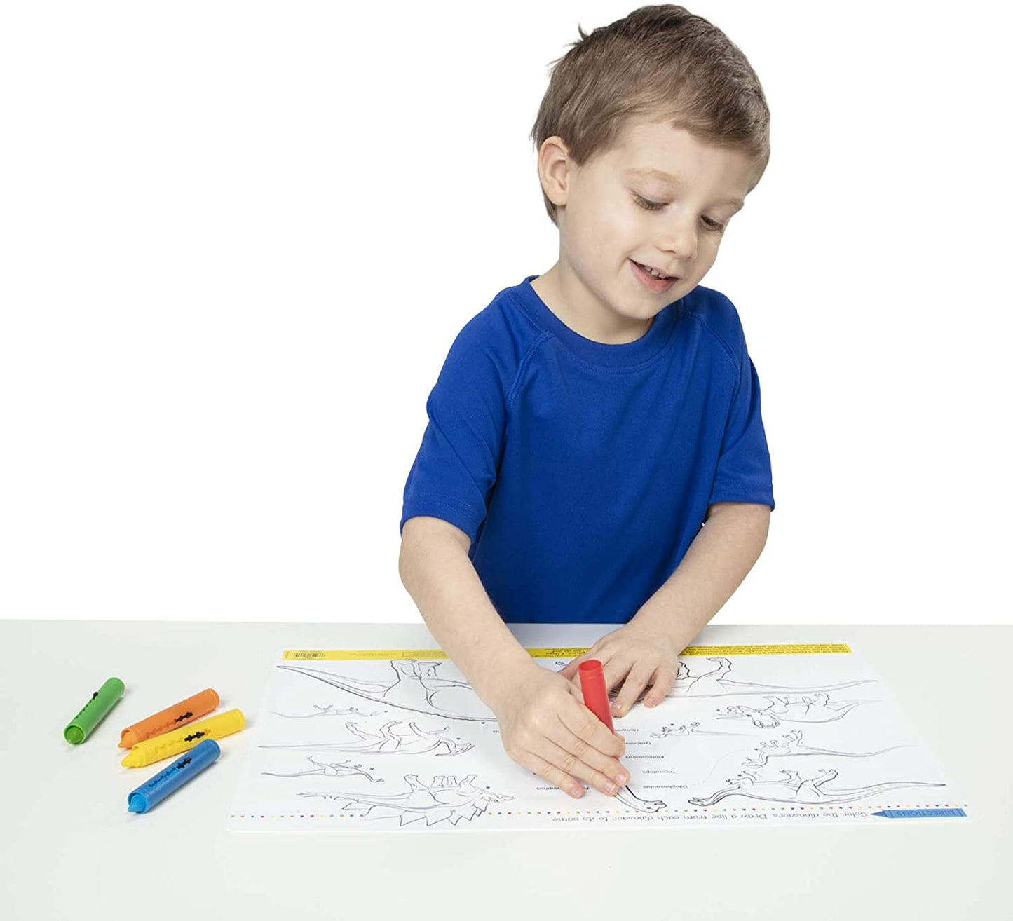 Crayons Learning Mat