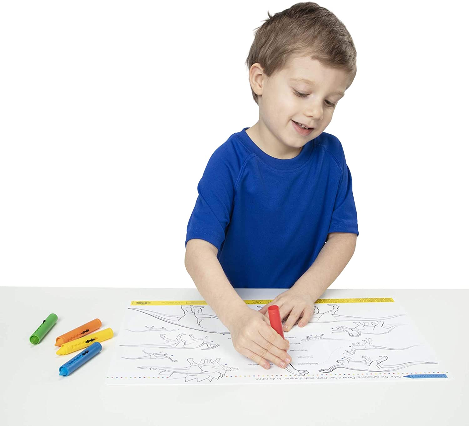 Crayons Learning Mat