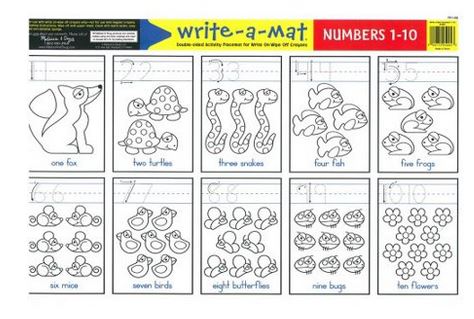 Numbers Learning Mat