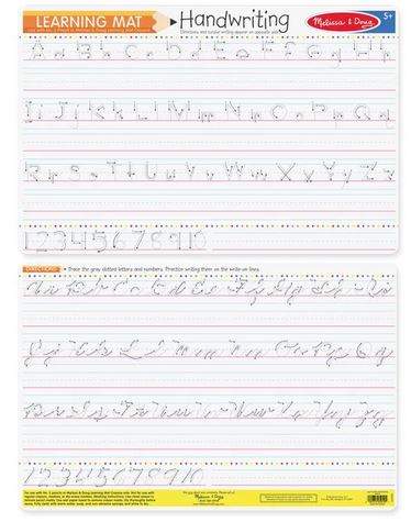 Handwriting Learning Mat