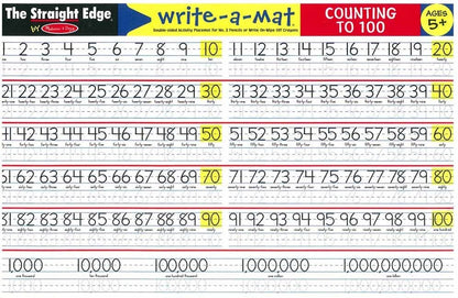 Count to 100 Learning Mat