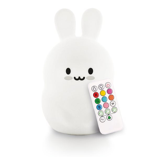 Lumipetsgö¼-½ Bunny with Remote - Children's Nursery Touch Night Light