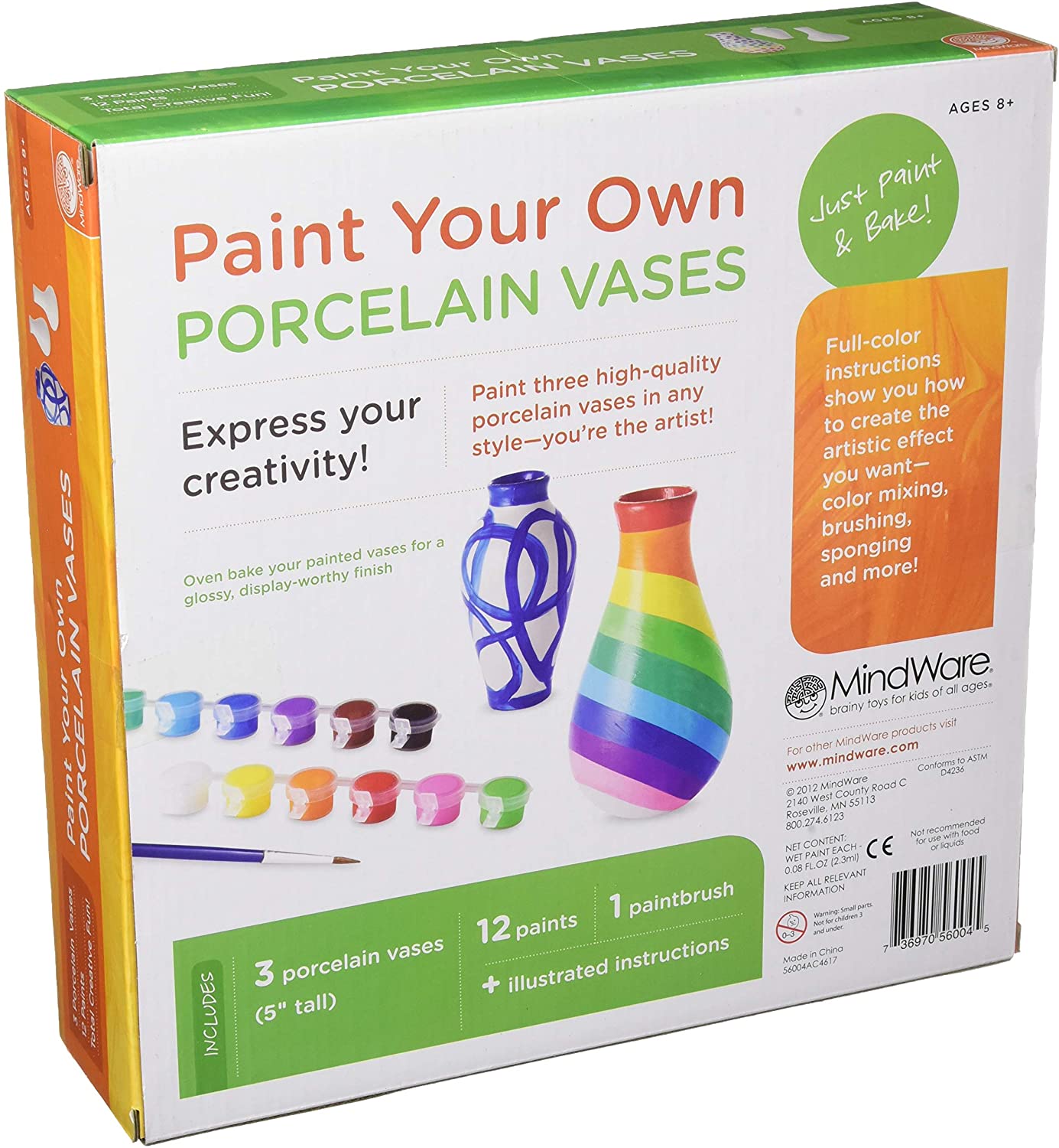 Paint Your Own Vases