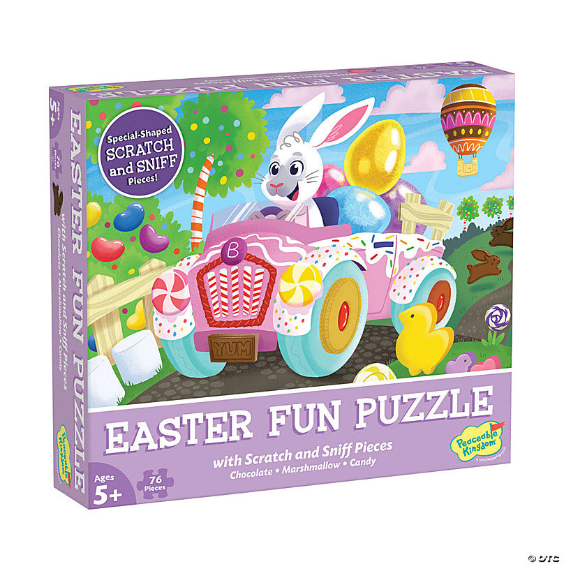 Scratch & Sniff Easter Fun Jigsaw Puzzle-1
