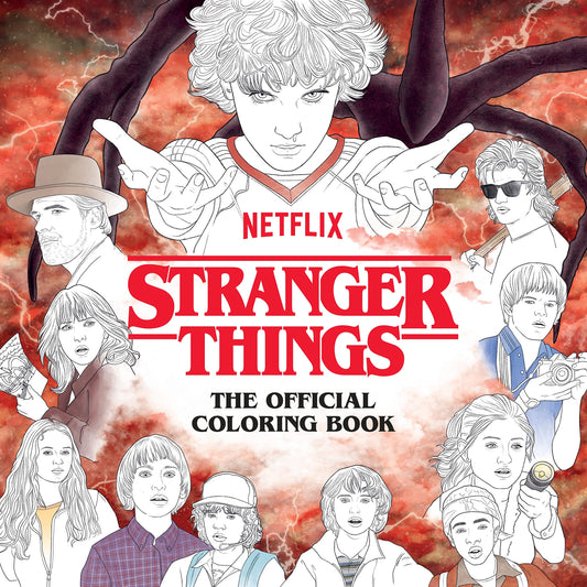 Stranger Things Coloring-1