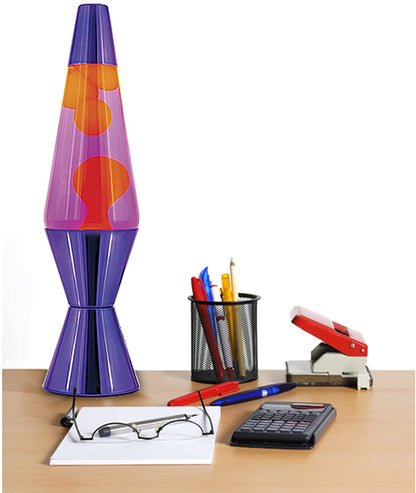 Lava Lamp Purple Metallic
