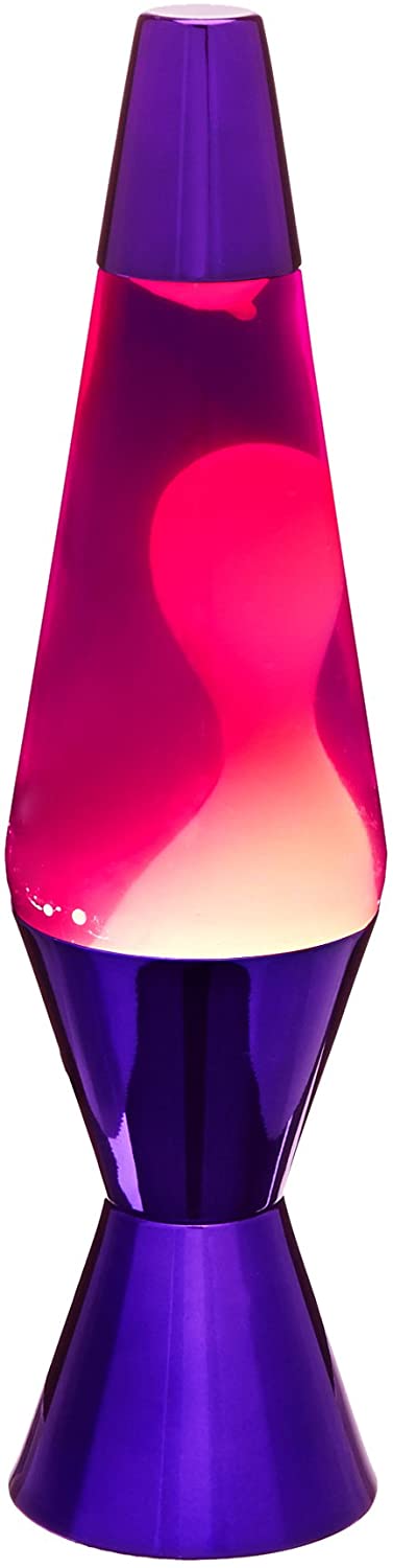 Lava Lamp Purple Metallic