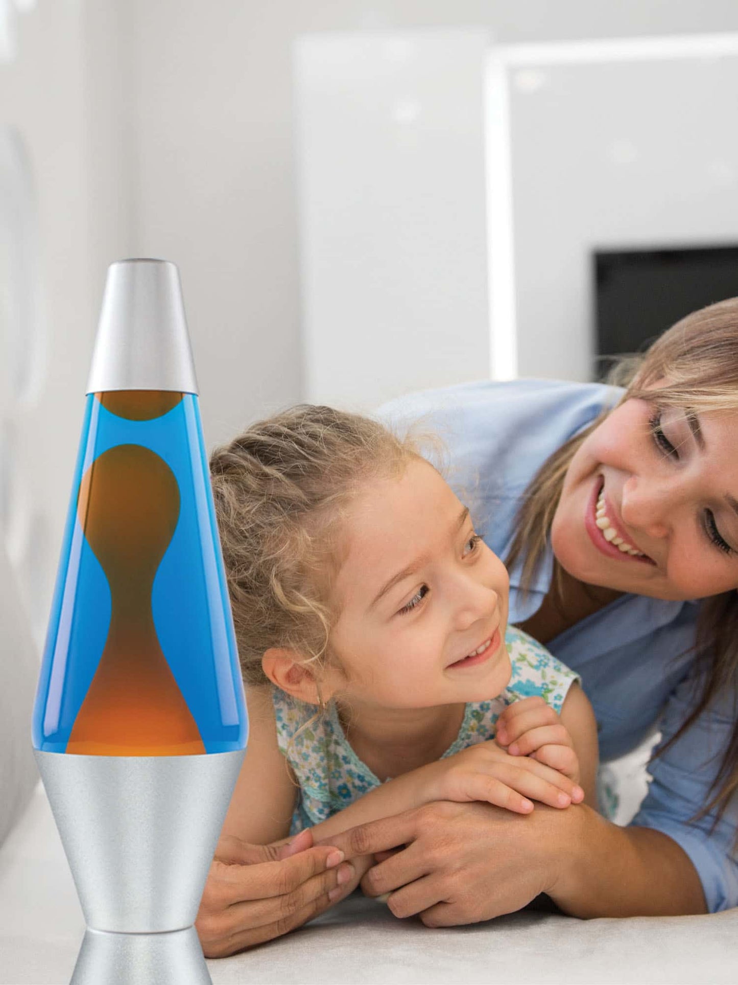 Lava Lamp Orange/Blue