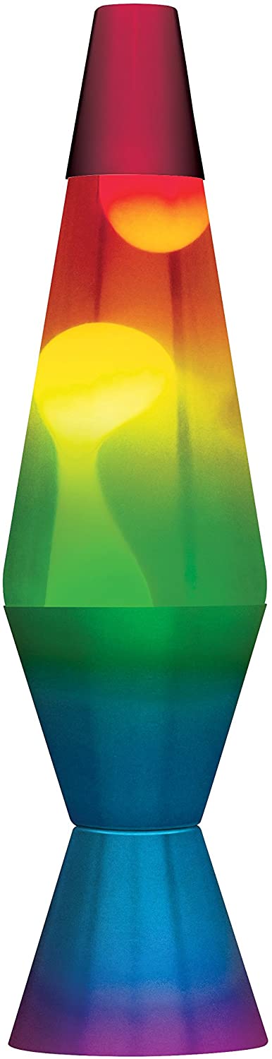 Lava Lamp Rainbw Hndpt