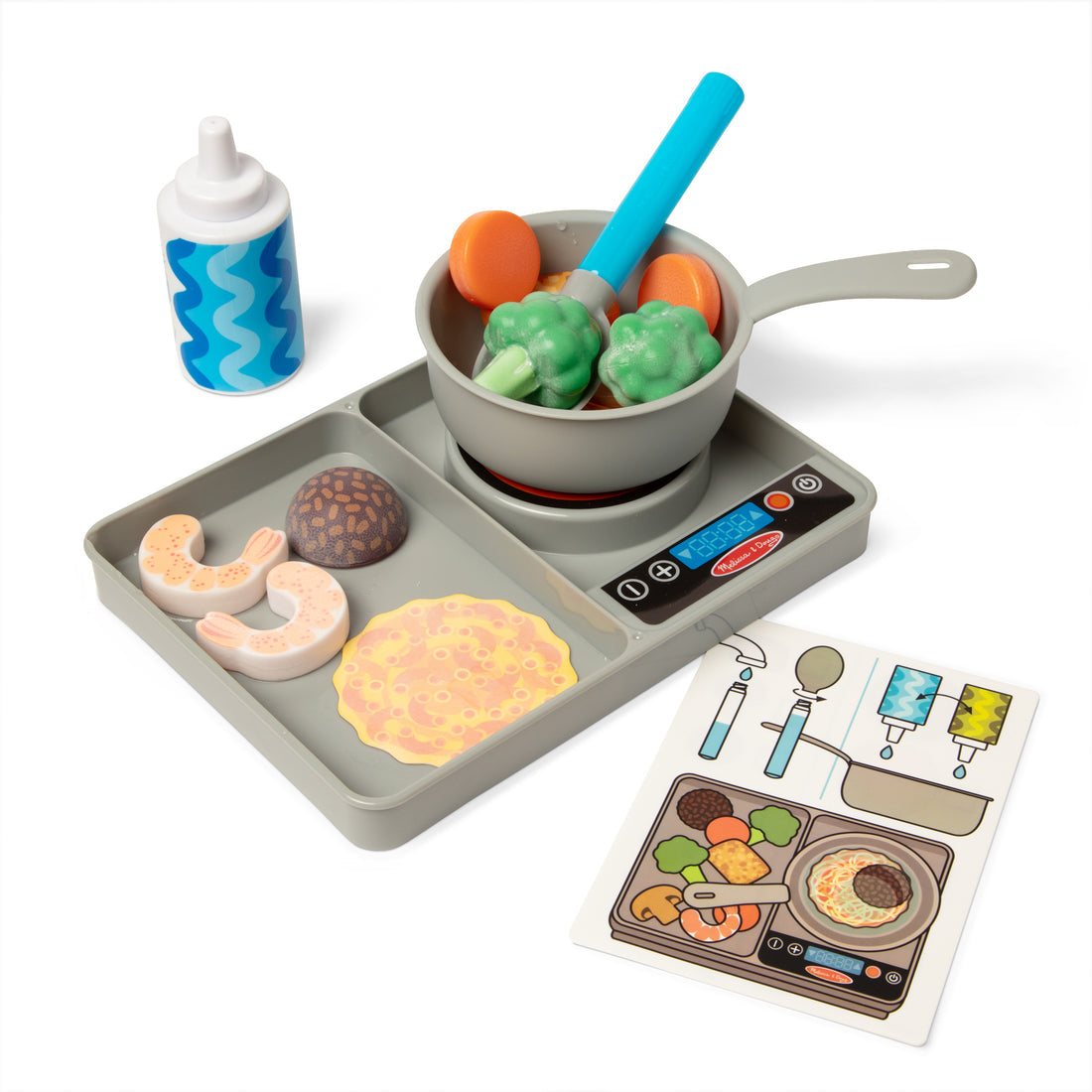 Simmer & Stir Stovetop Play Set with Water WOW! Color Reveal-1