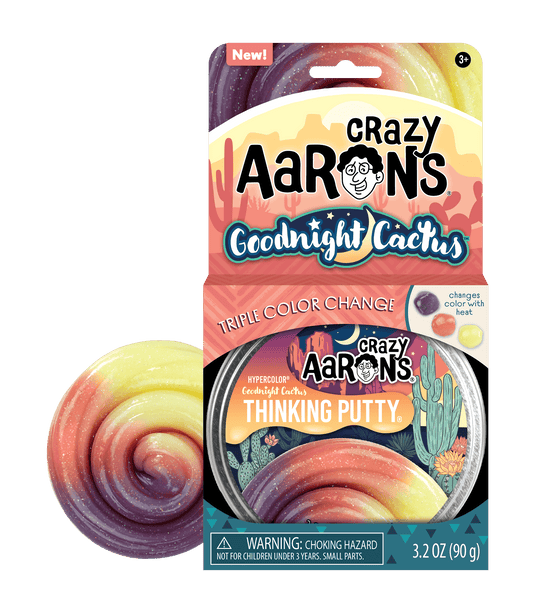 Crazy Aarons Goodnight Cactus 4 Inch Tin