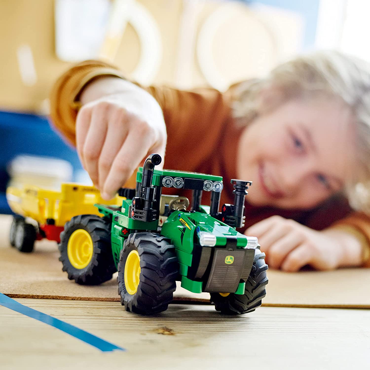 John Deere 4wd Tractor