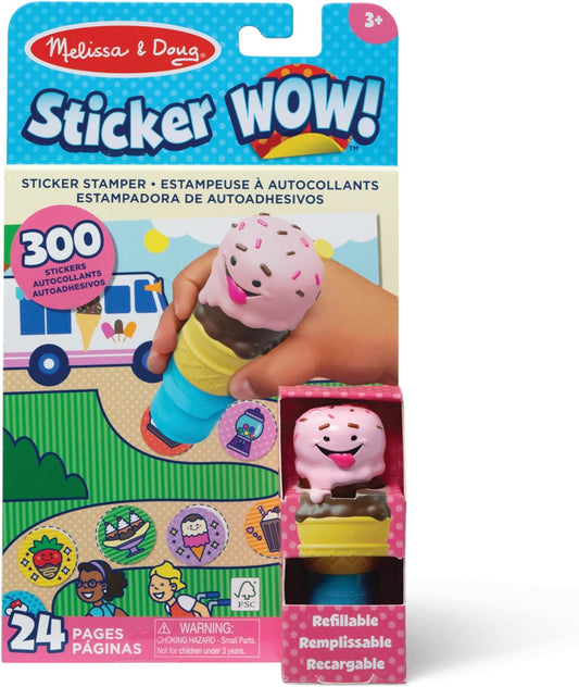 Sticker WOW!T Activity Pad Set - Ice Cream-1