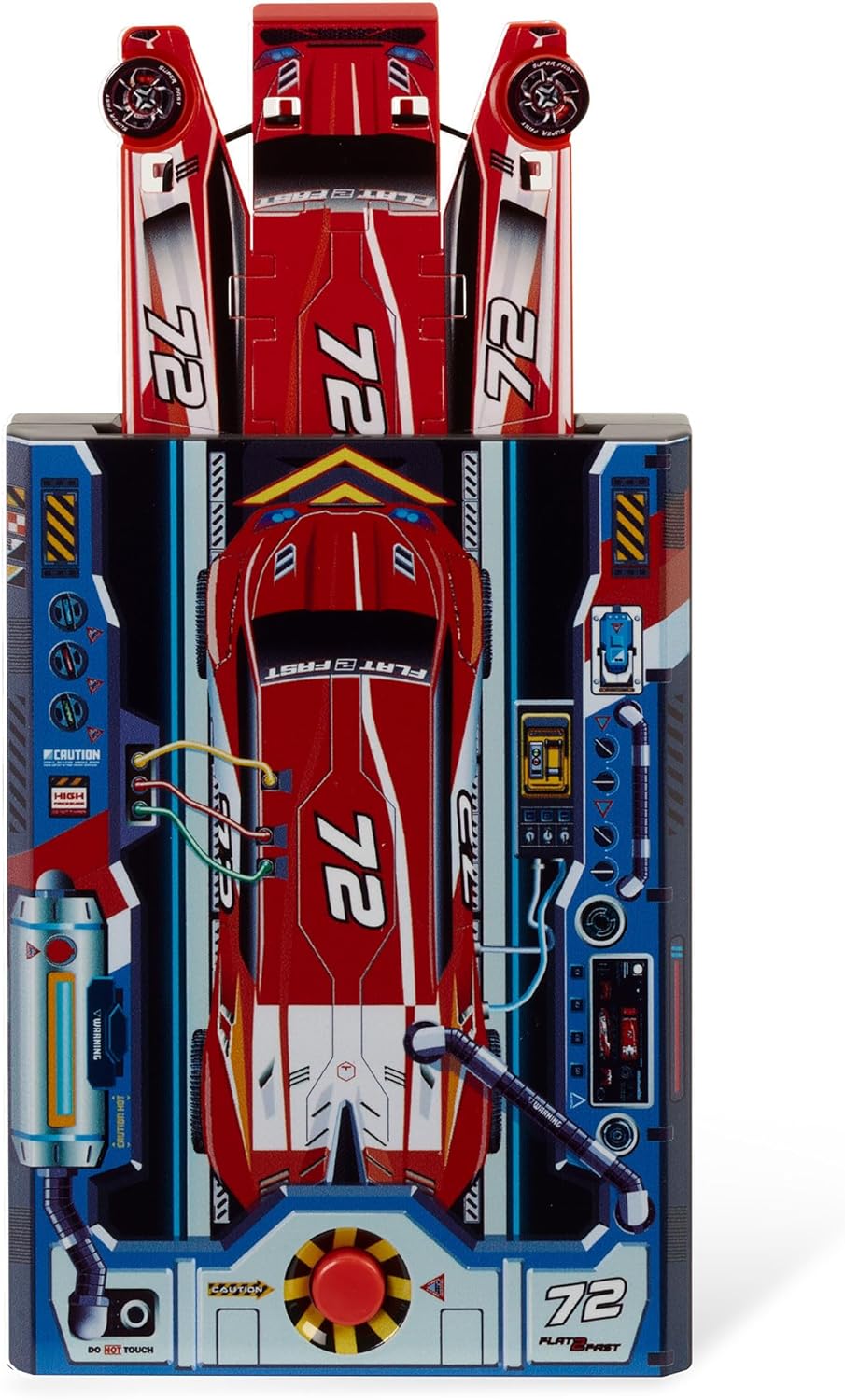 Red 72 Flat2fast