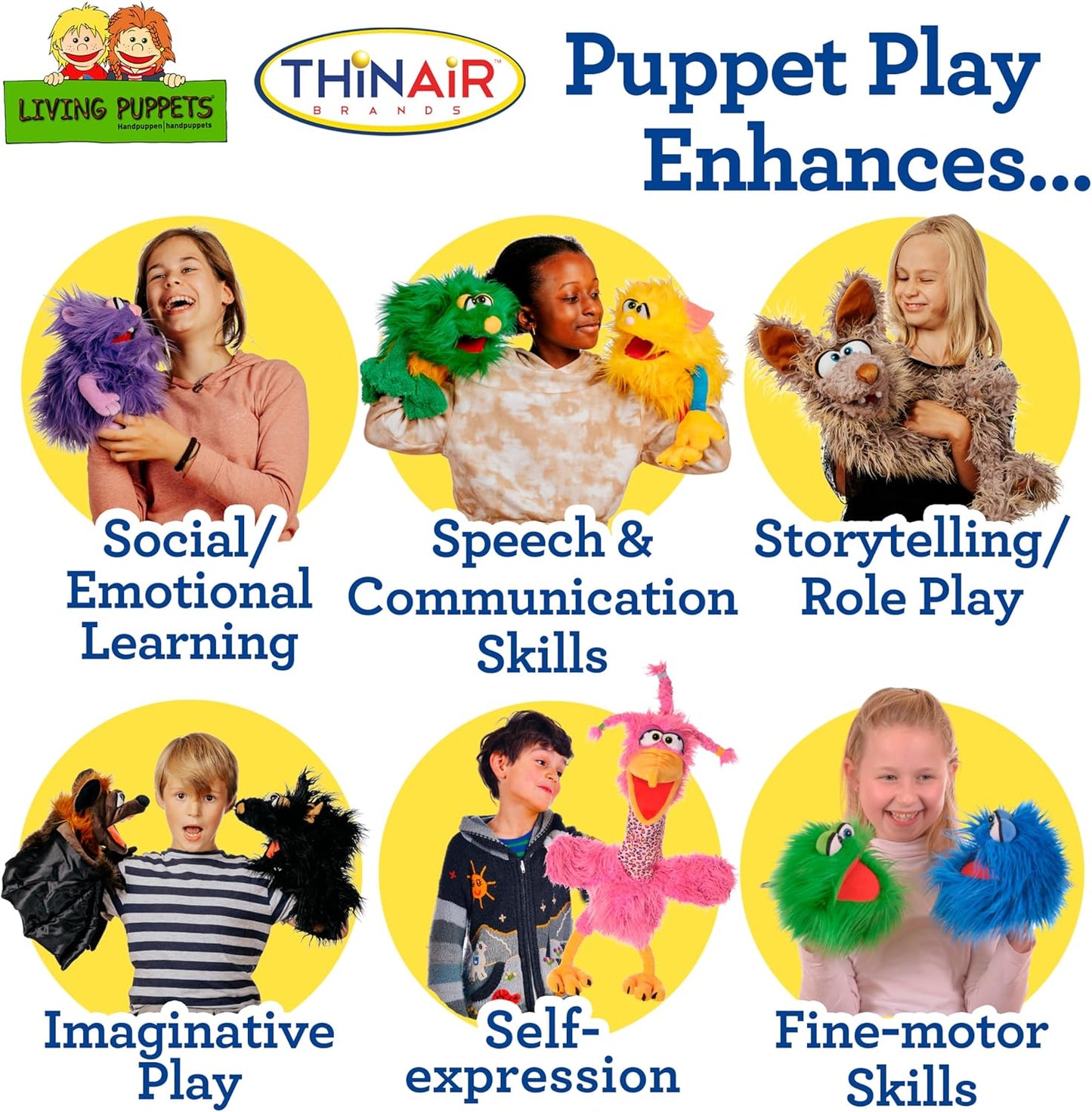 Living Puppets Artie 27in