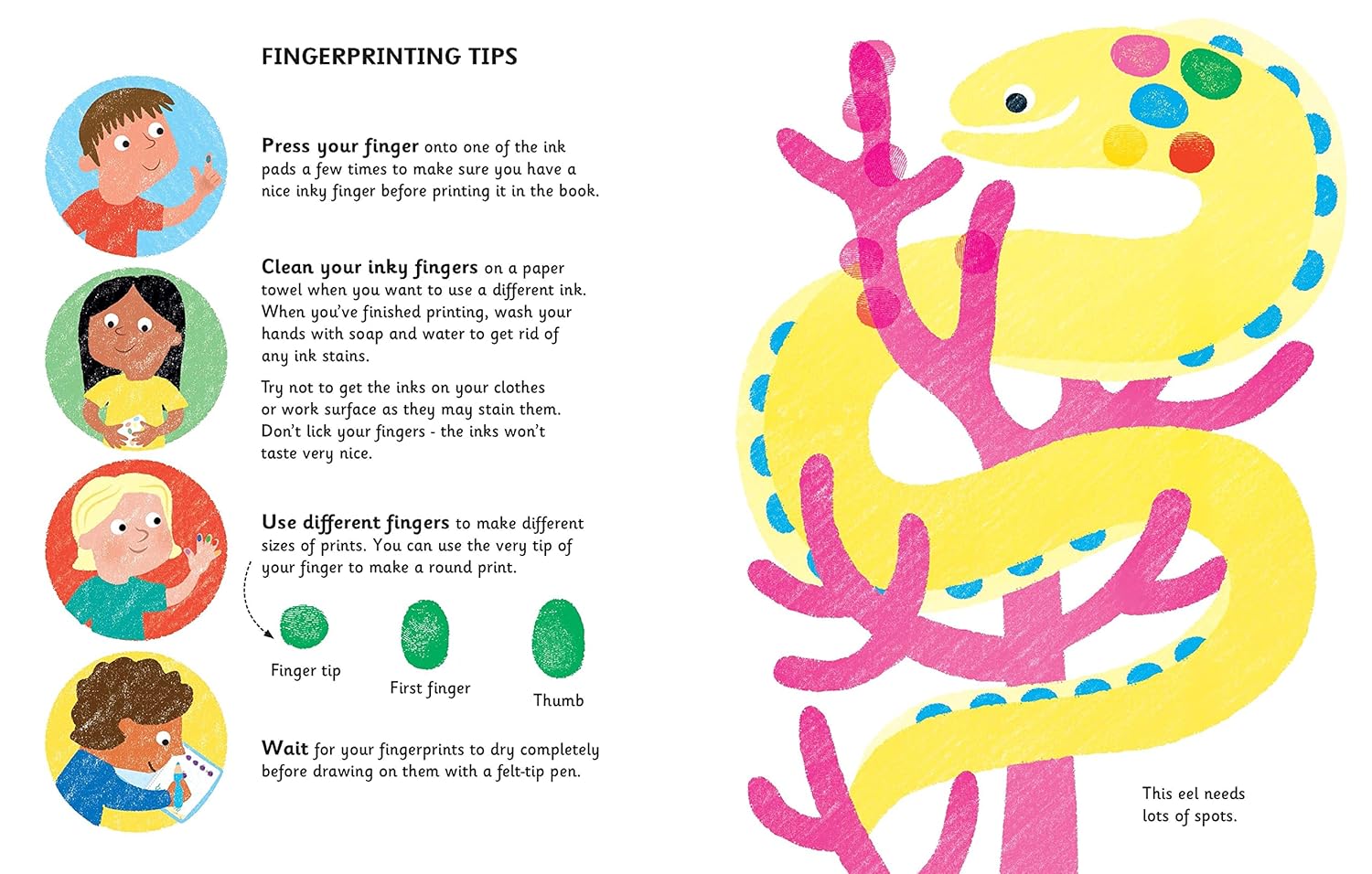 Fingerprint Activities Under Sea Book-1