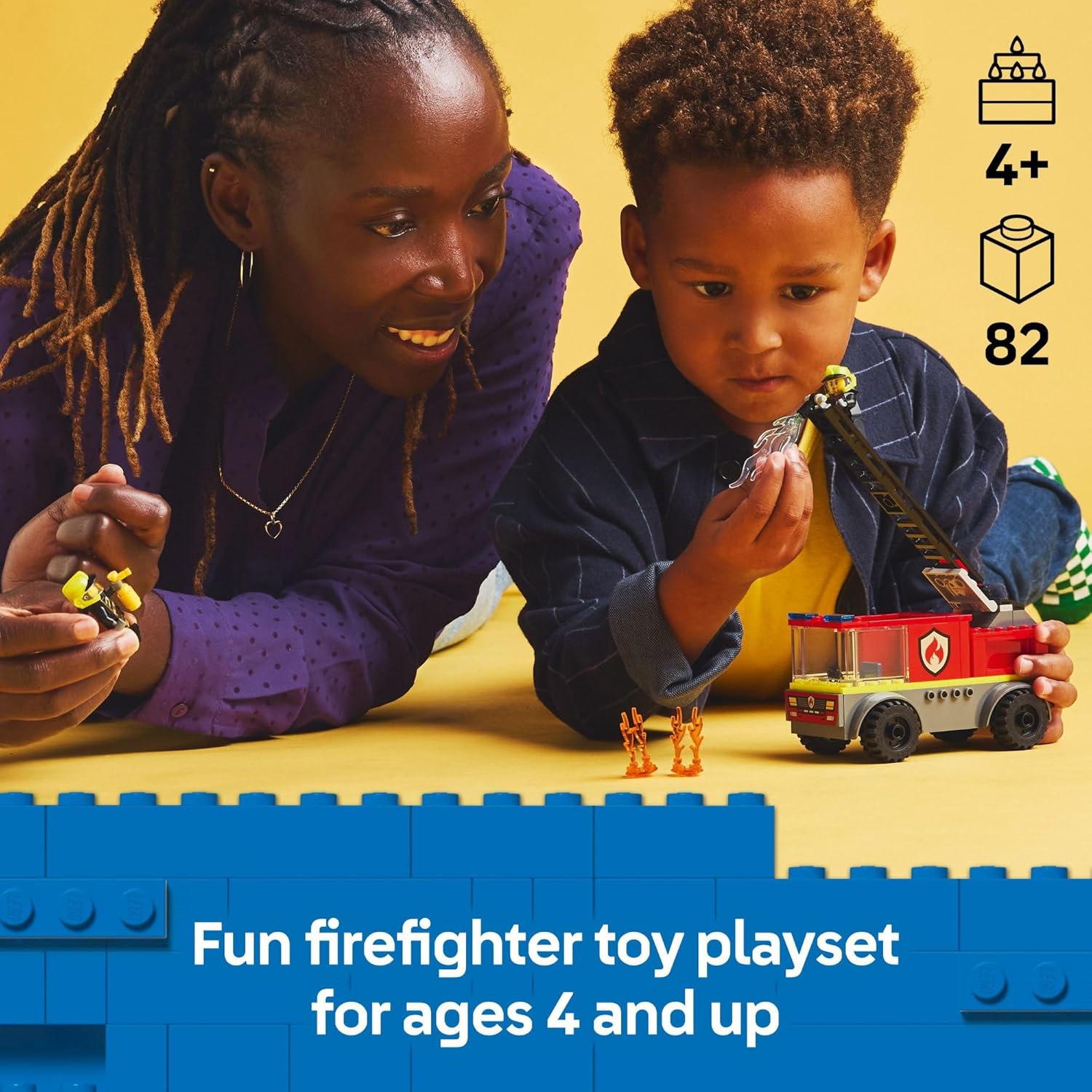 Fire Ladder Truck
