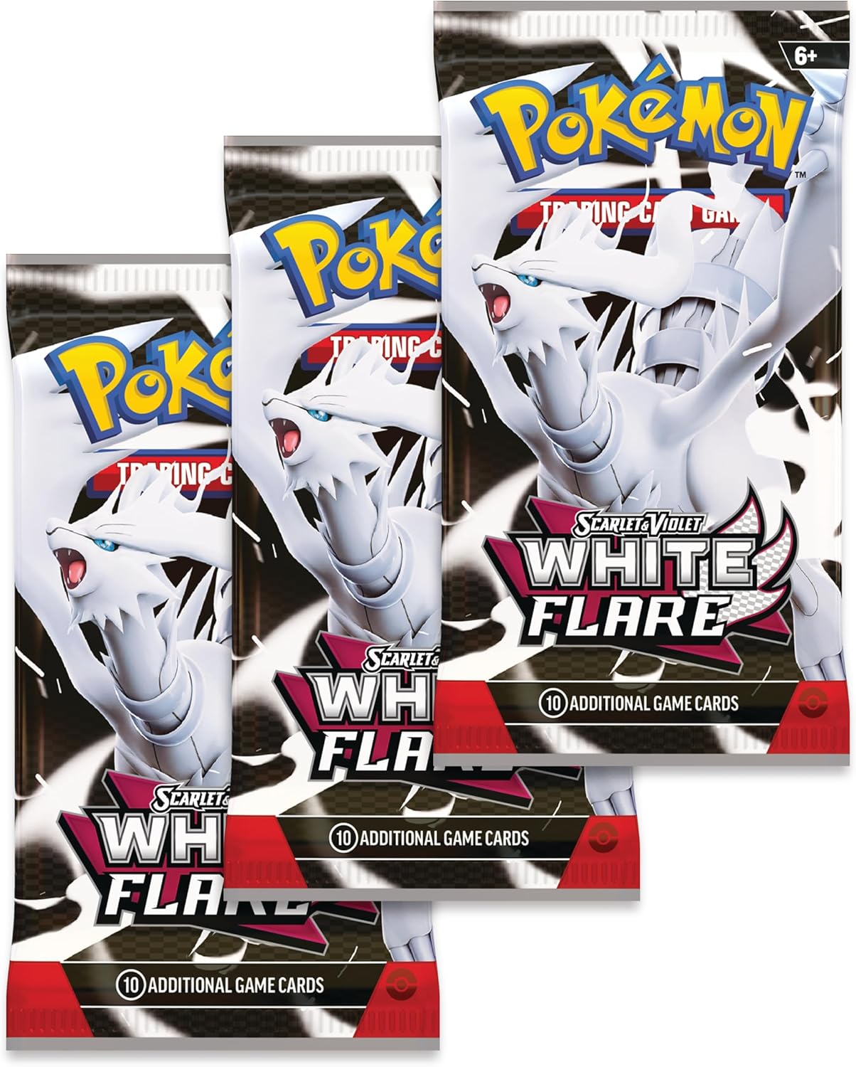 Pokemon White Flair 3pk