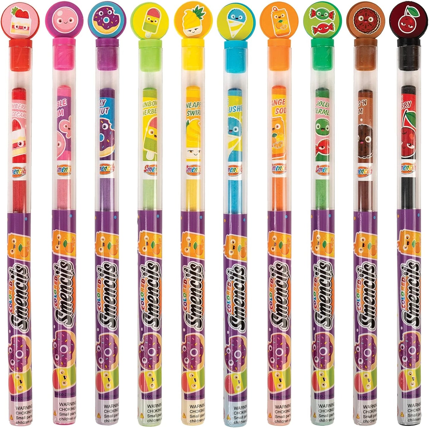 Colored Smencils 10 Pack