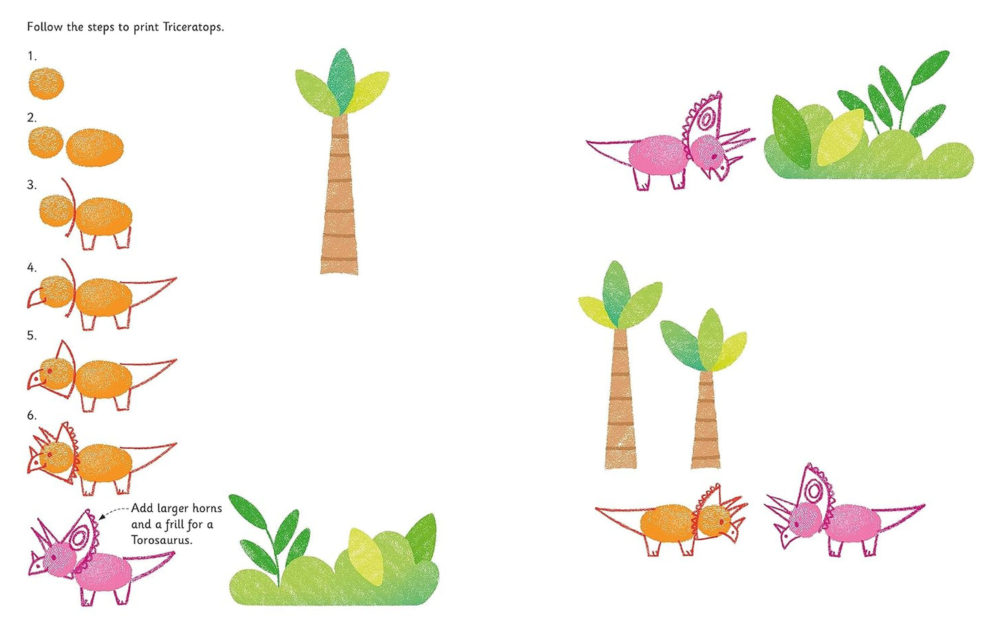 Fingerprint Dinosaurs-1