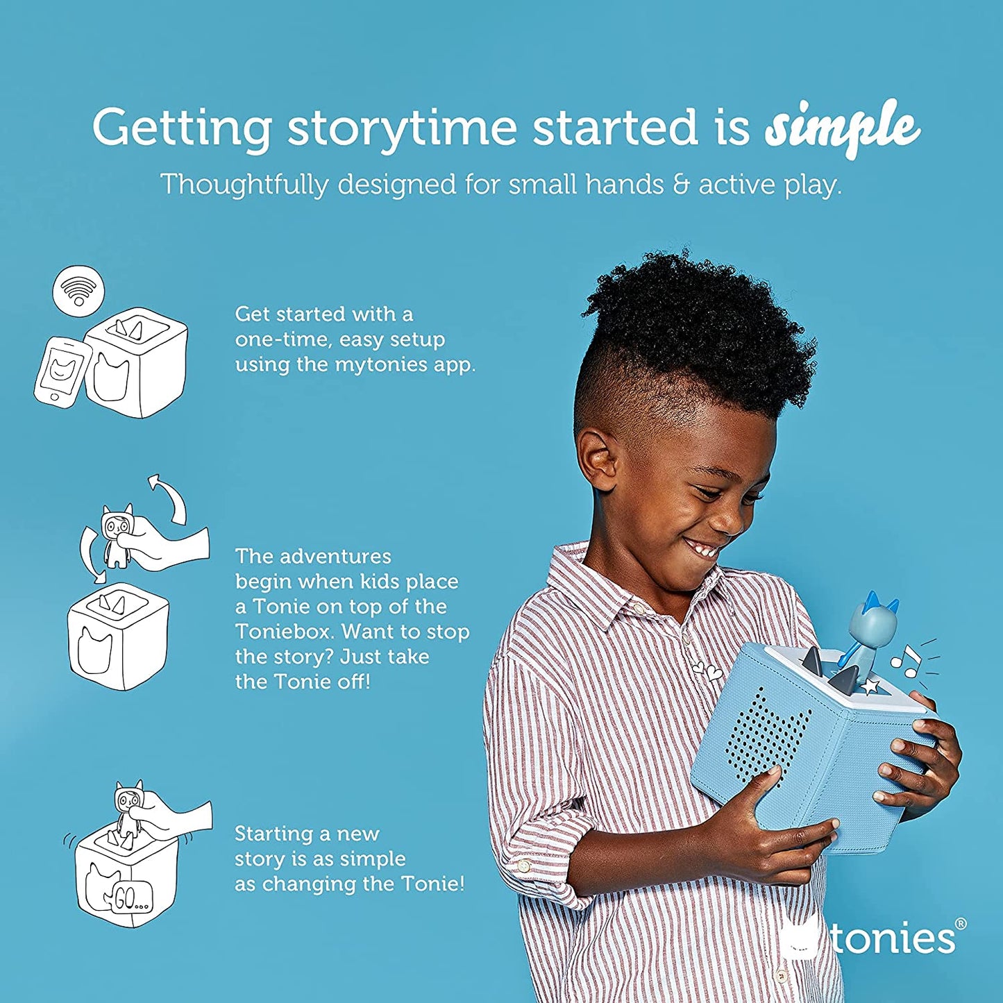 Tonies Blue Starter Set