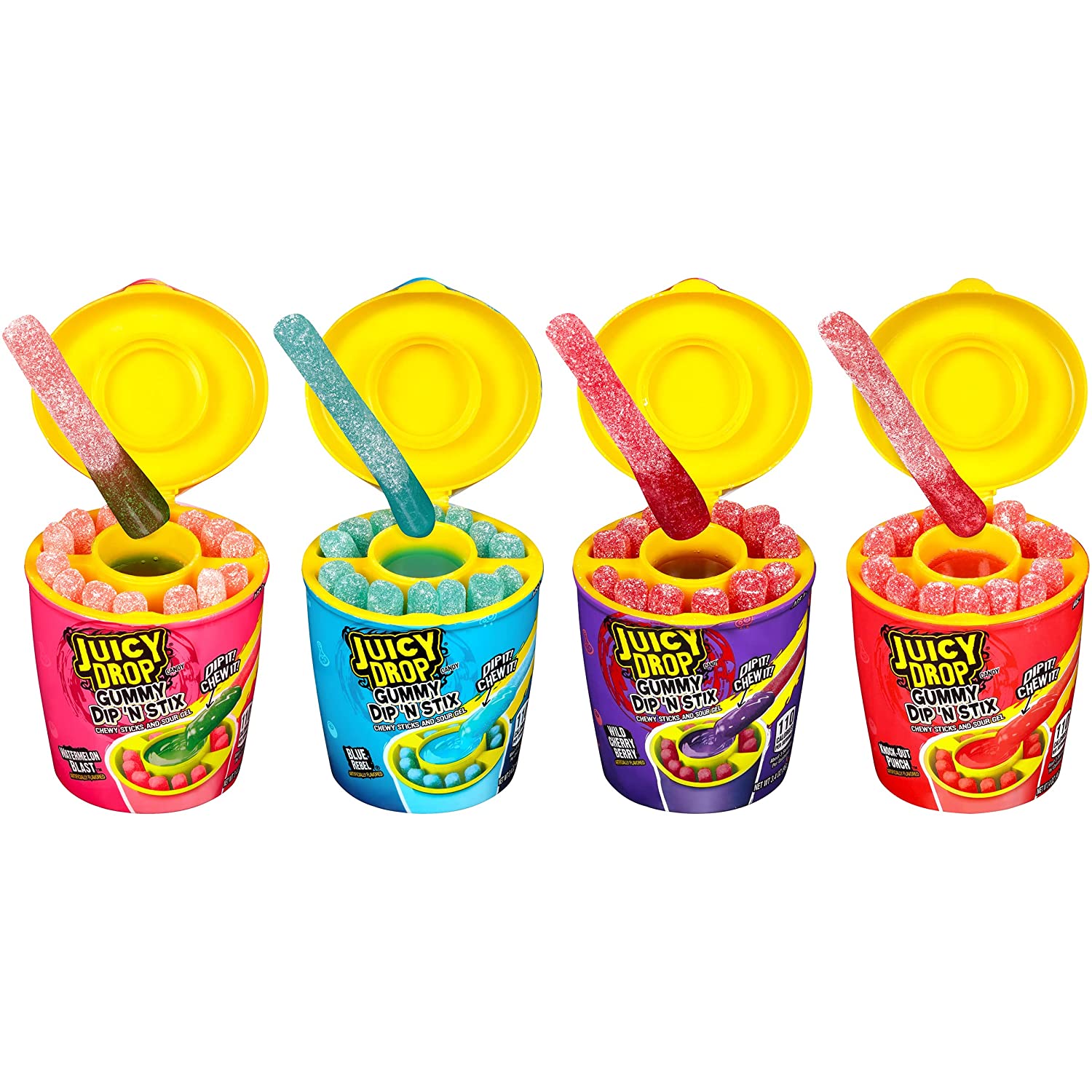 Juicy Drop Gummi Dip Stix