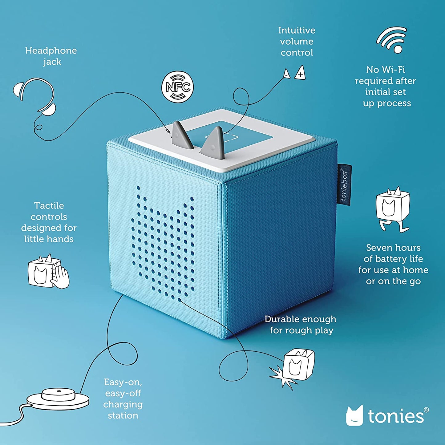 Tonies Blue Starter Set
