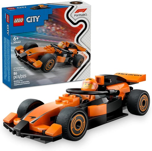 Driver W Mclaren Race Car