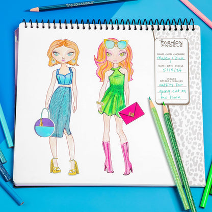 Glam Fashion Sketch Set