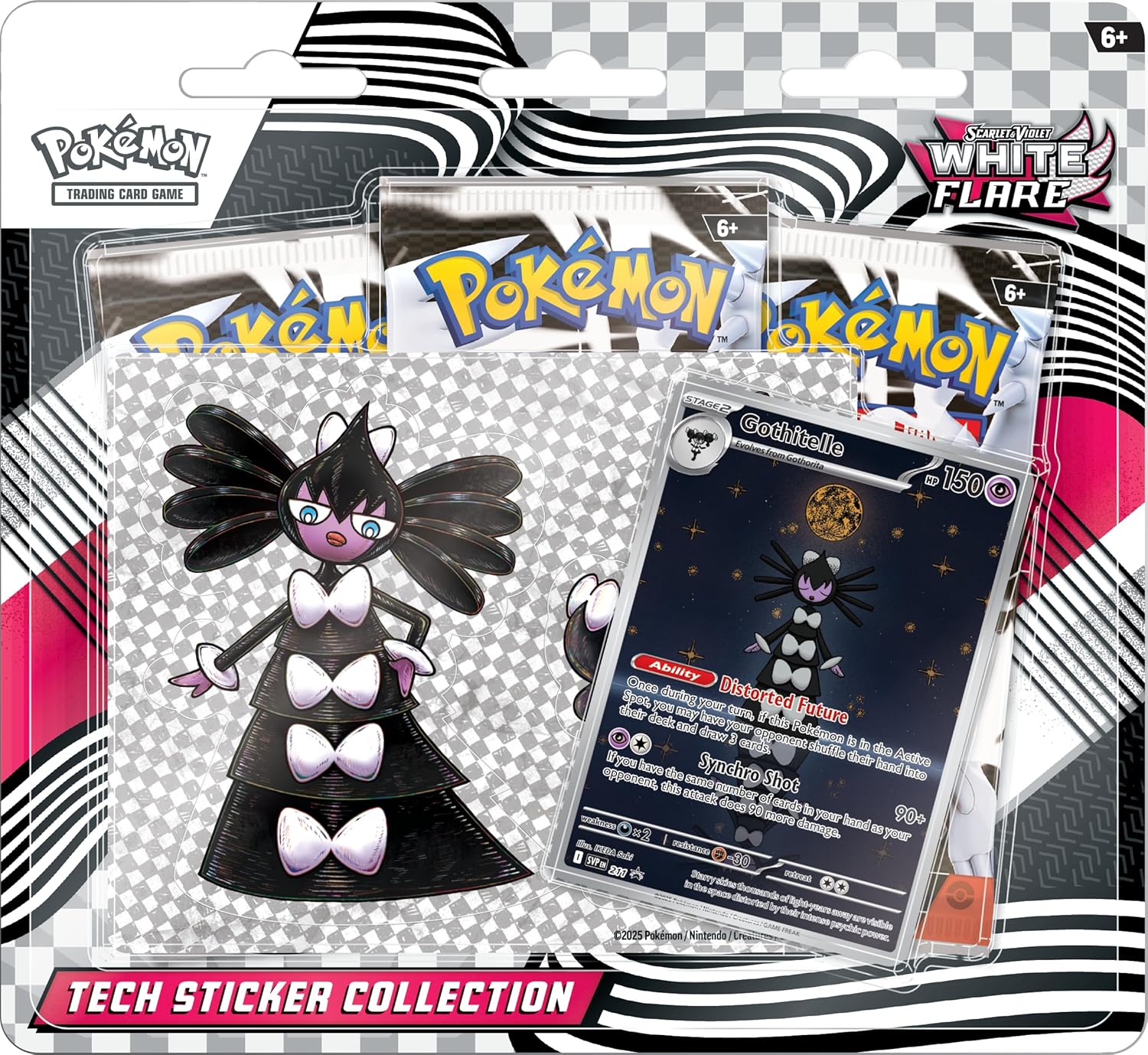 Pokemon White Flair 3pk