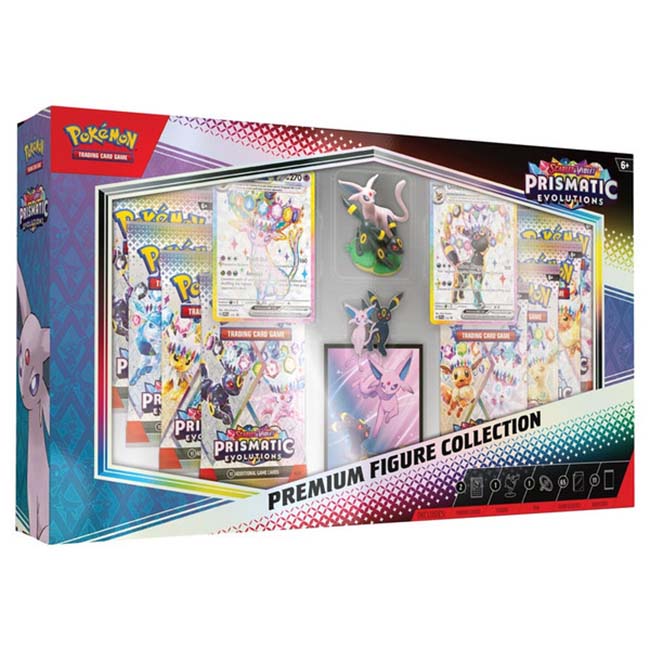 Pokemon TCG Scarlet & Violet Prismatic Evolutions Premium Figure Collection-1