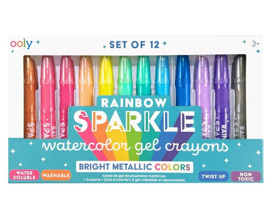Rainbow Sparkle Gel Crayn