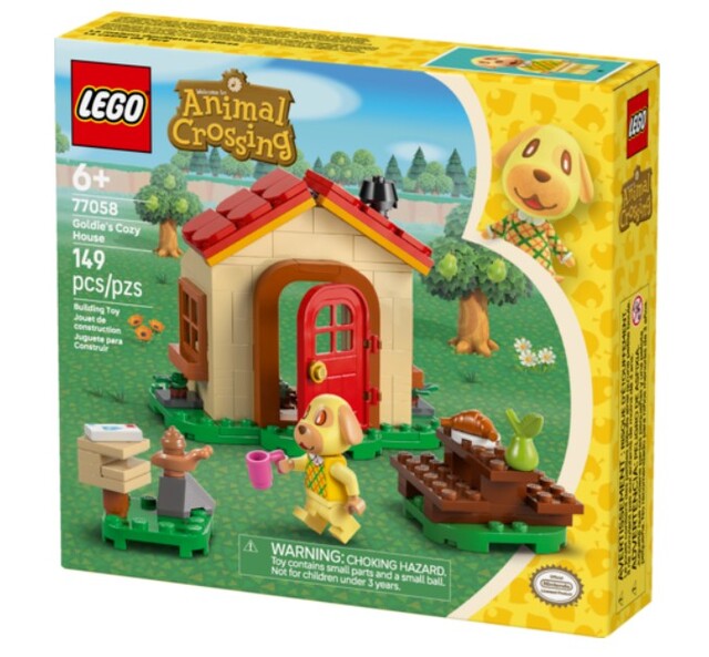 LEGOAR Animal Crossing Goldie's Cozy House-1