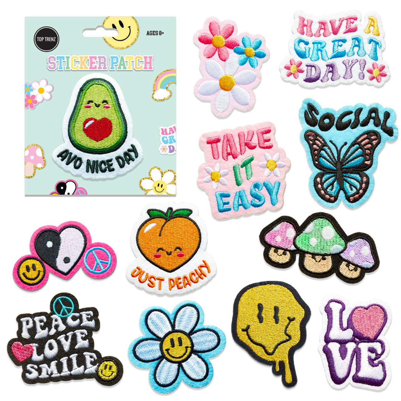 Embroidered Sticker Patch-1
