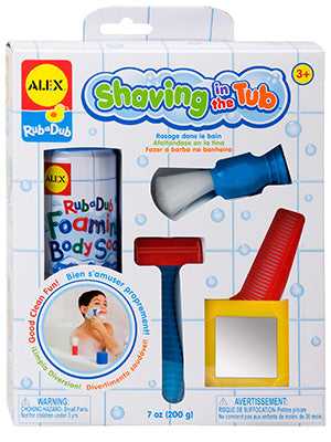 Shaving in the Tub