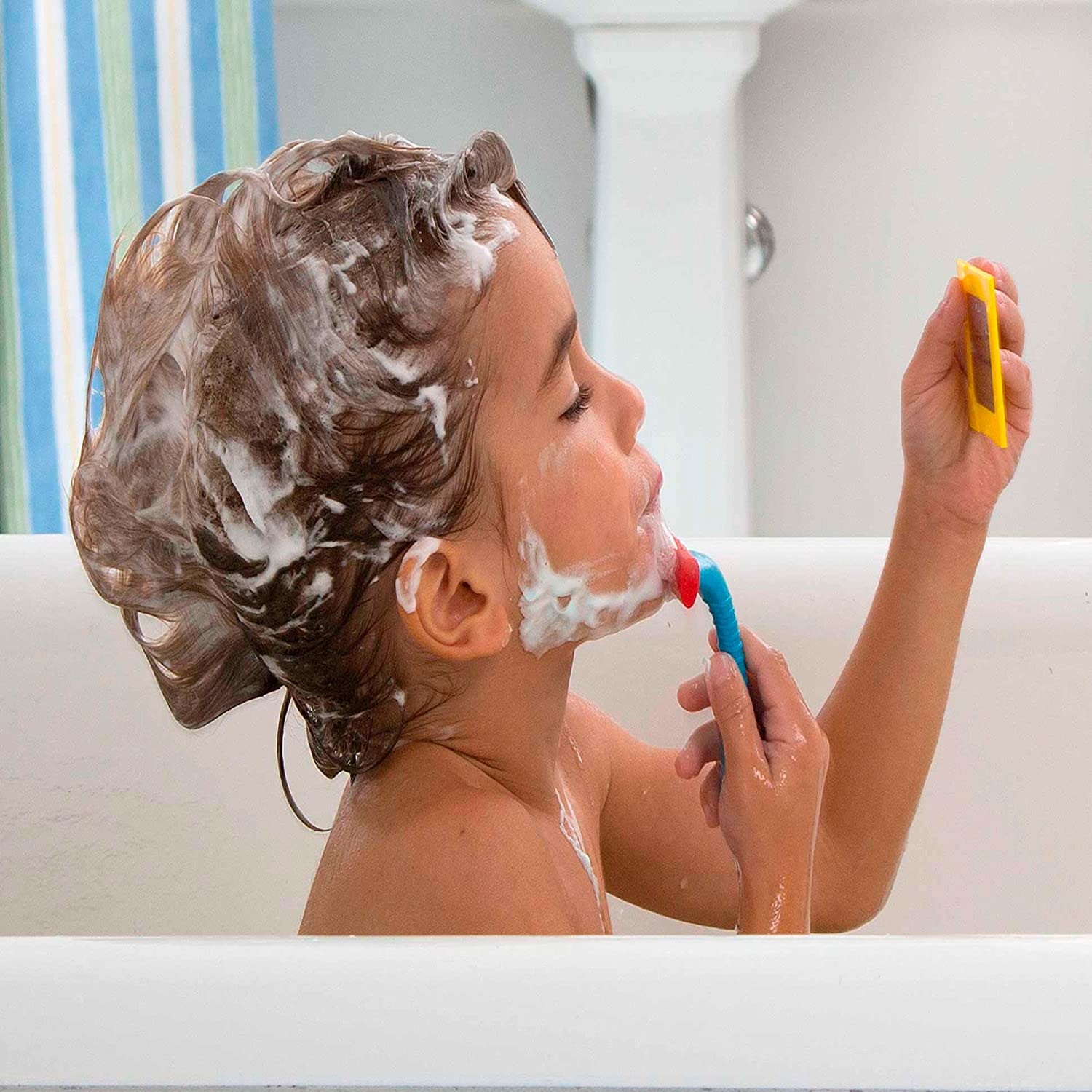 Shaving in the Tub