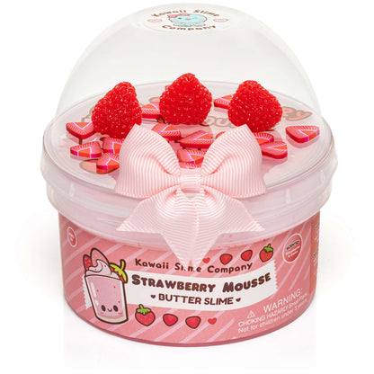 Strawberry Mousse Slime