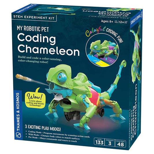 My Robotic Pet Coding Chameleon