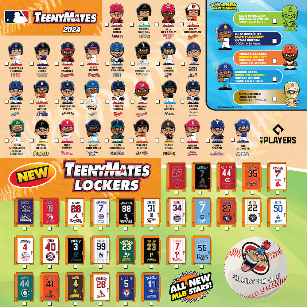 Mlb Teenymates Locker S11