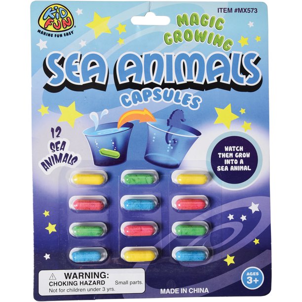 Sea Animal Grow Capsules