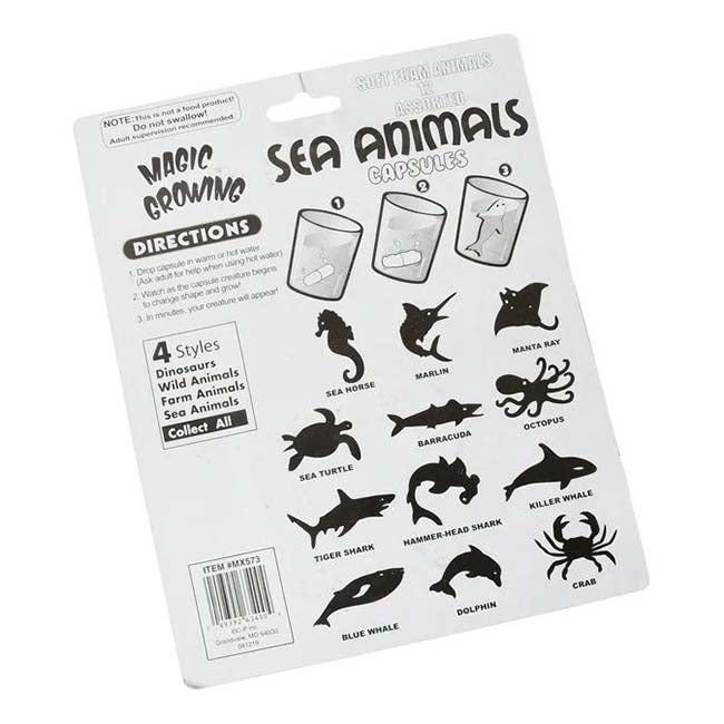 Sea Animal Grow Capsules