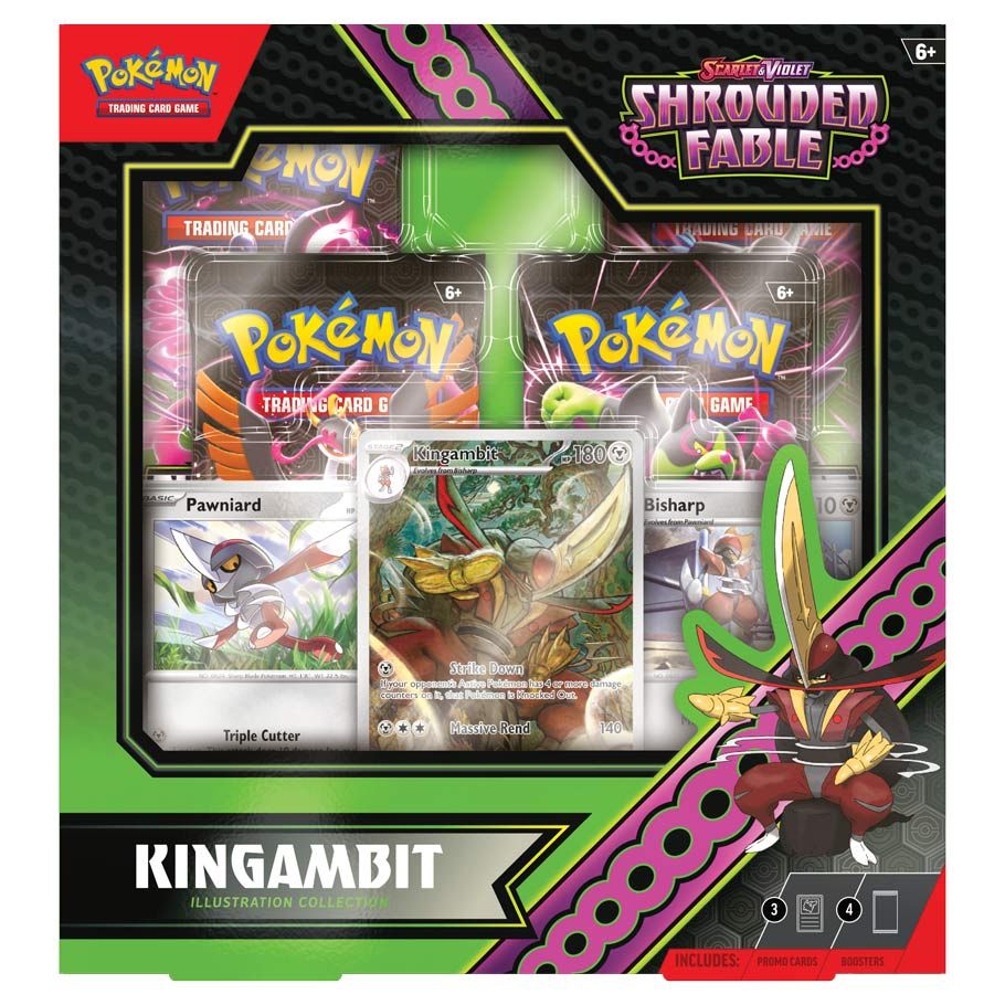 Pokemon Shrouded Fable Kingambit Illustration-1