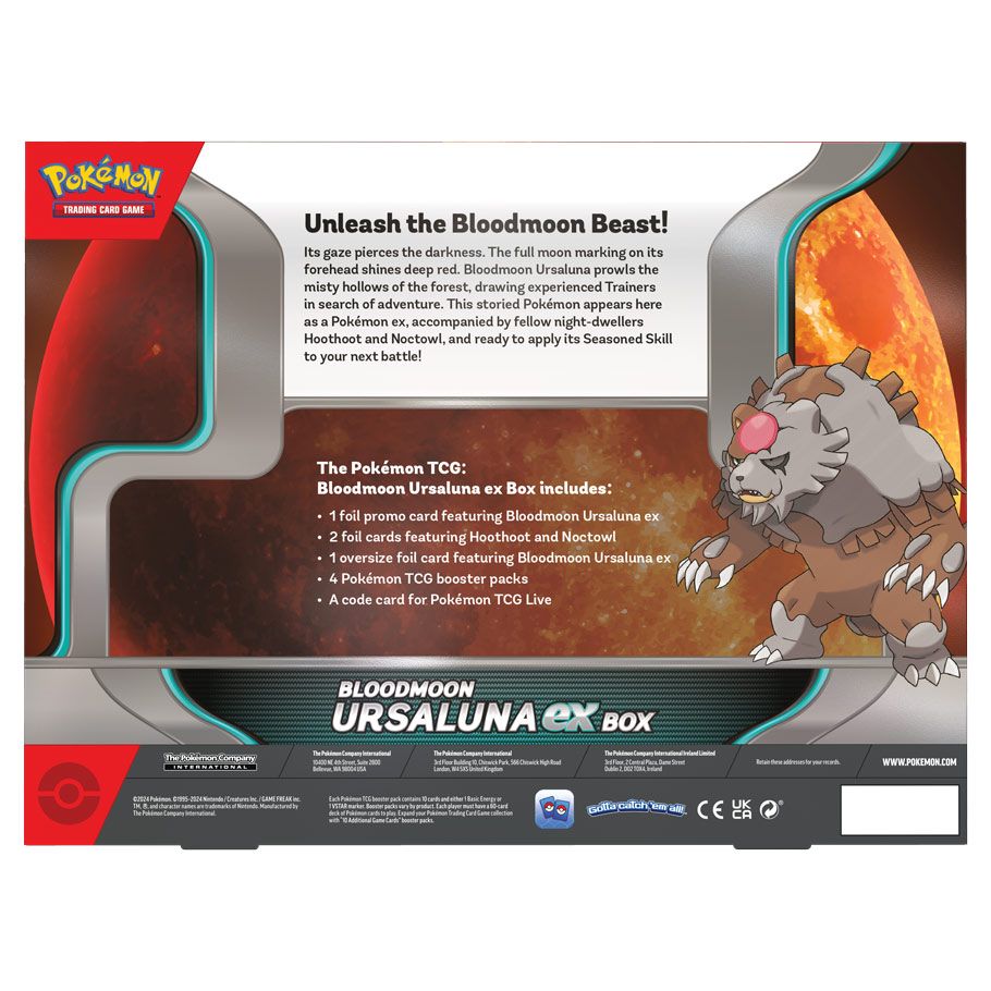 Pokemon TCG: Bloodmoon Ursaluna ex Box-1