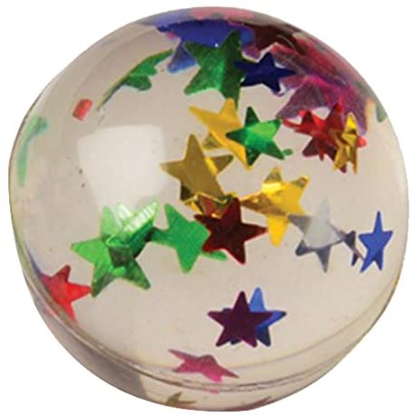 Glitter Balls W/Stars